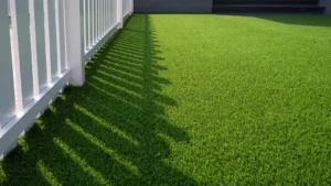 well cleaned artificial turf